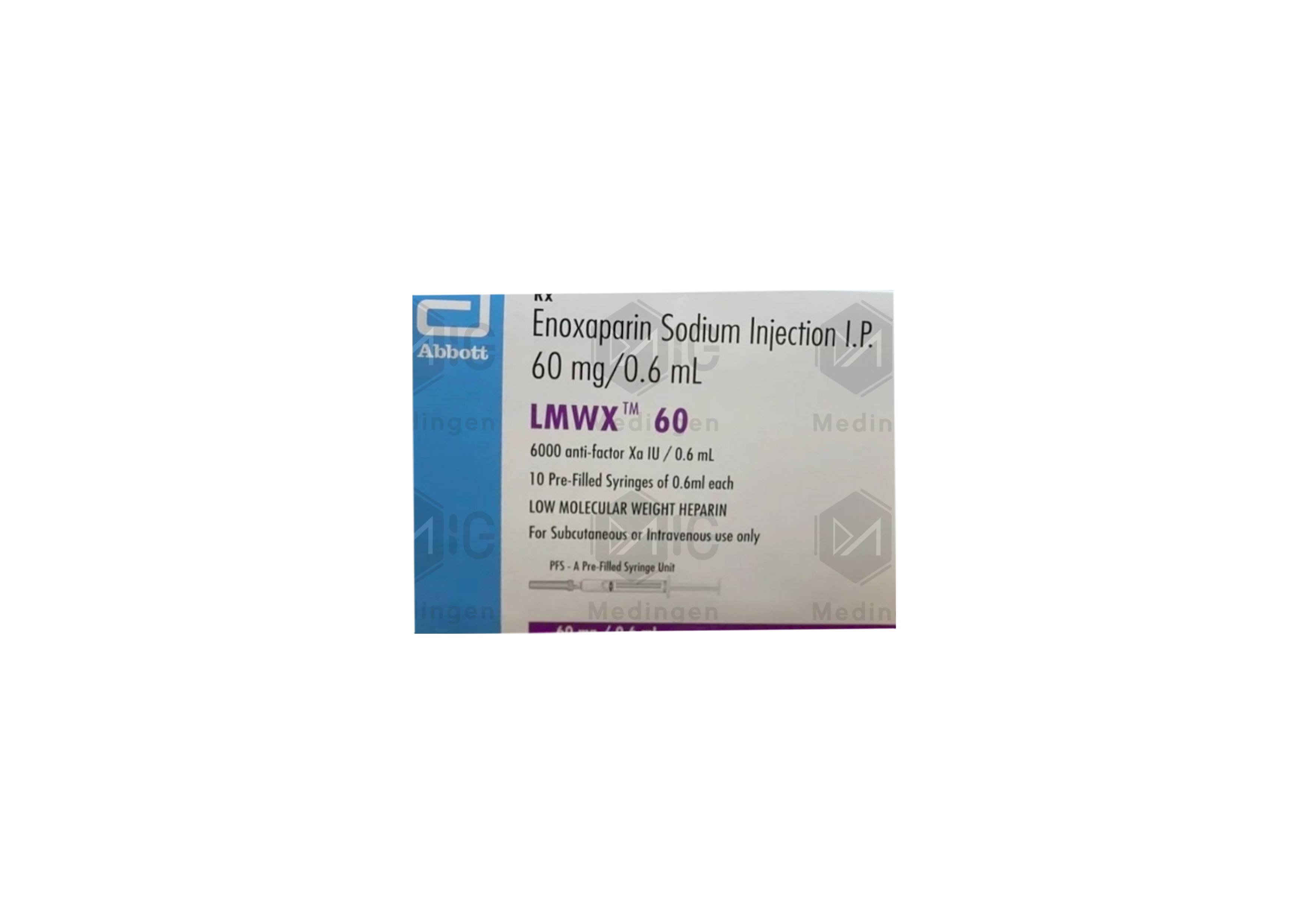 LMWX 60MG INJECTION